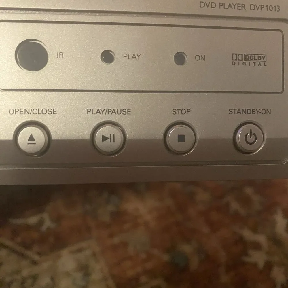 PHILIPS DVD PLAYER DVP1013 with Remote And Cord